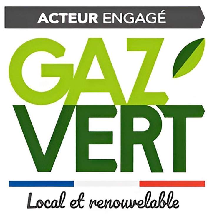 Logo Acteur engagé Gaz Vert
